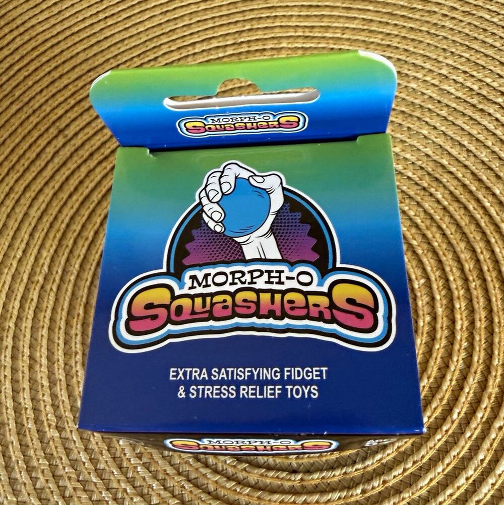 Morph-O Squashers Glitter Gel Squeeze Ball Extra Strong Squishy